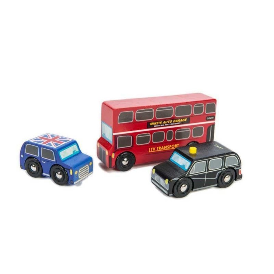 Kids Toys Le Toy Van Wooden Toy Cars | Little London Vehicle Set