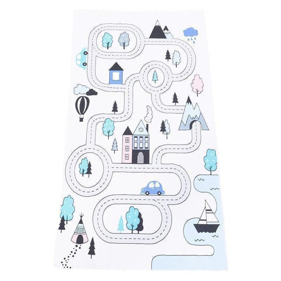 Kids Toys My Happy Helpers Car Tracks & Roads | Aqua Play Mat