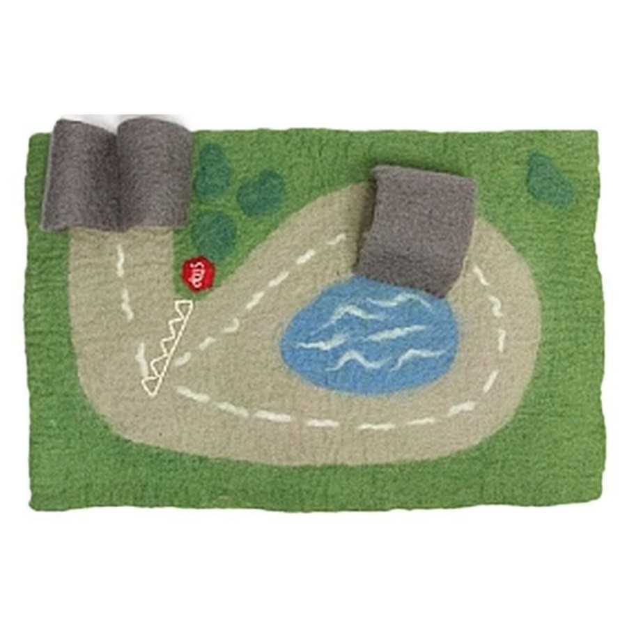 Kids Toys Papoose Small World Play | Car Mat