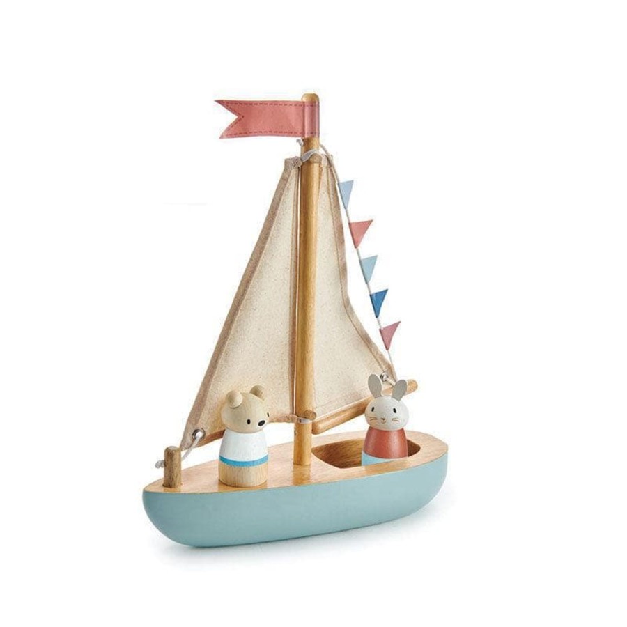 Kids Toys Tender Leaf Toys Toy Boats | Sailaway Boat