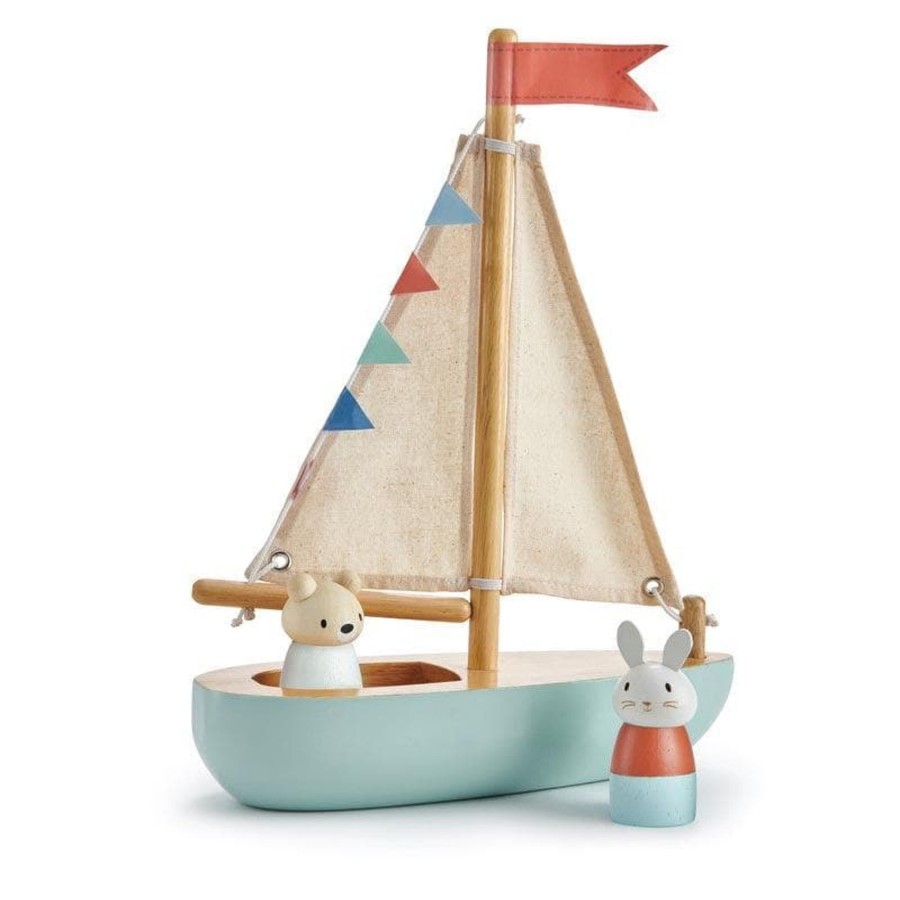 Kids Toys Tender Leaf Toys Toy Boats | Sailaway Boat