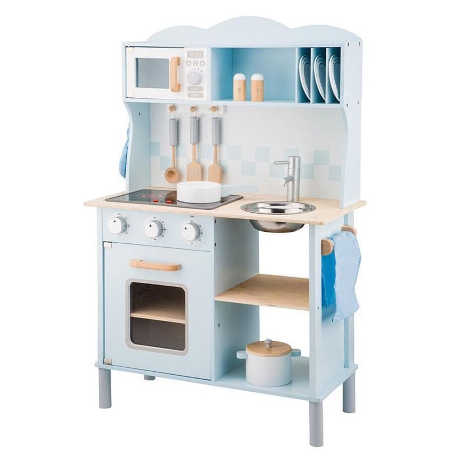 Kids Toys New Classic Toys Kitchen Accessories | Modern Kitchenette - Blue