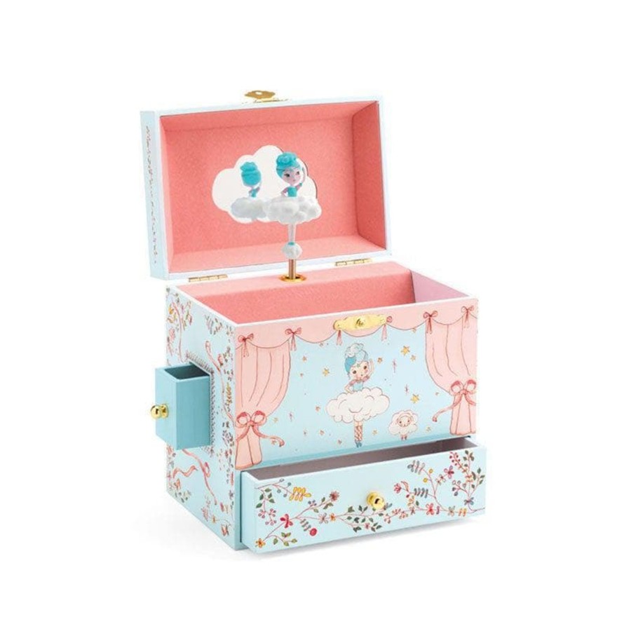 Babies & Toddlers Djeco Music Boxes | Ballerina On Stage - Music Box