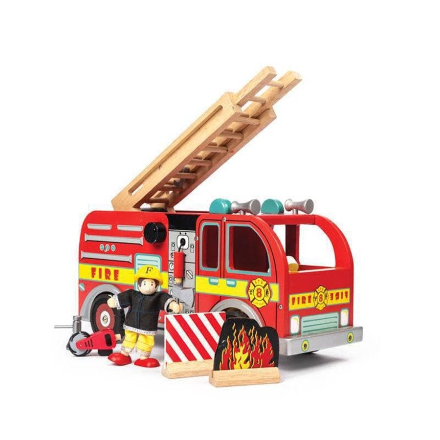 Kids Toys Le Toy Van Fire Truck Toys | Fire Engine Set