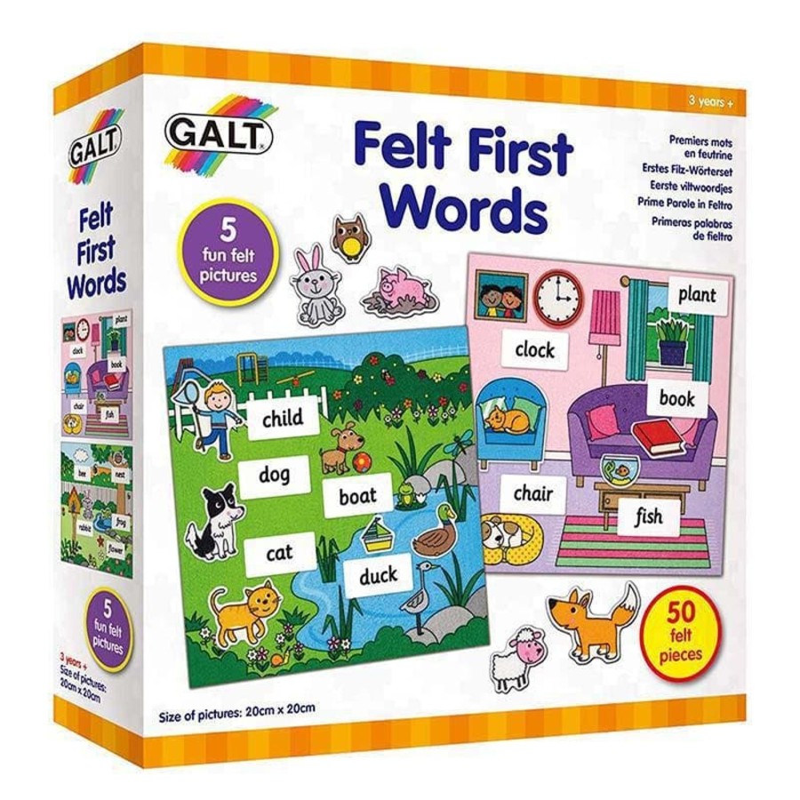 Kids Toys Galt Literacy & Language | Felt First Words