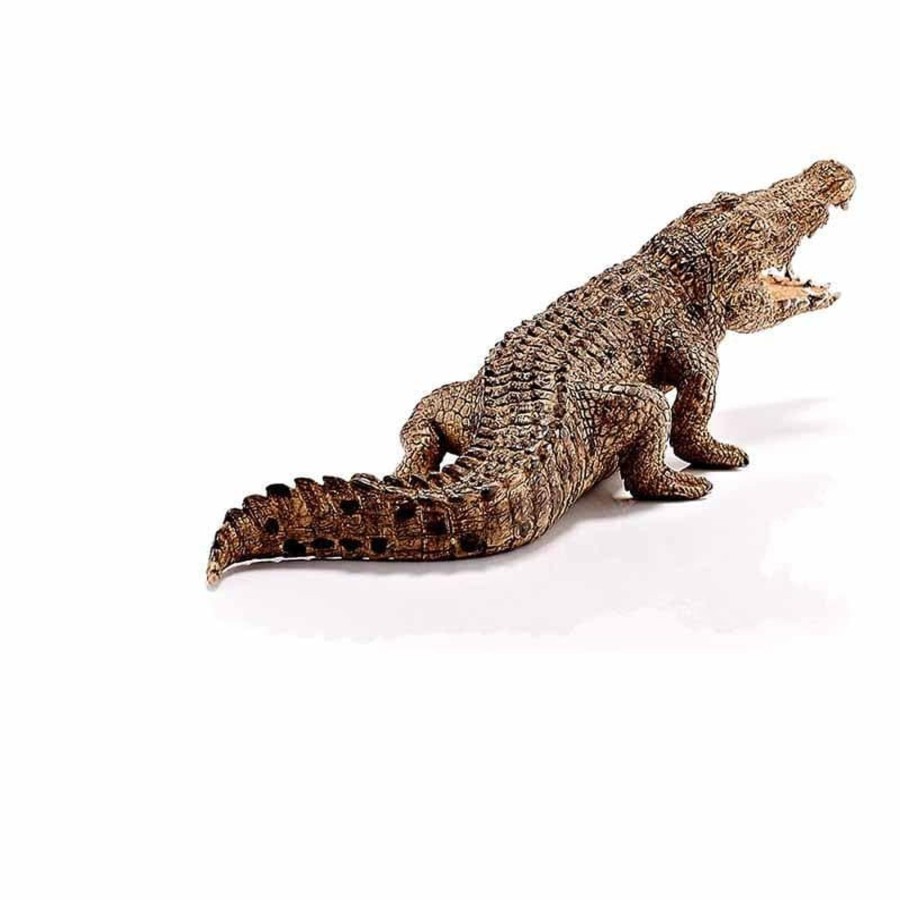 Kids Toys Schleich Wooden Animals | Crocodile