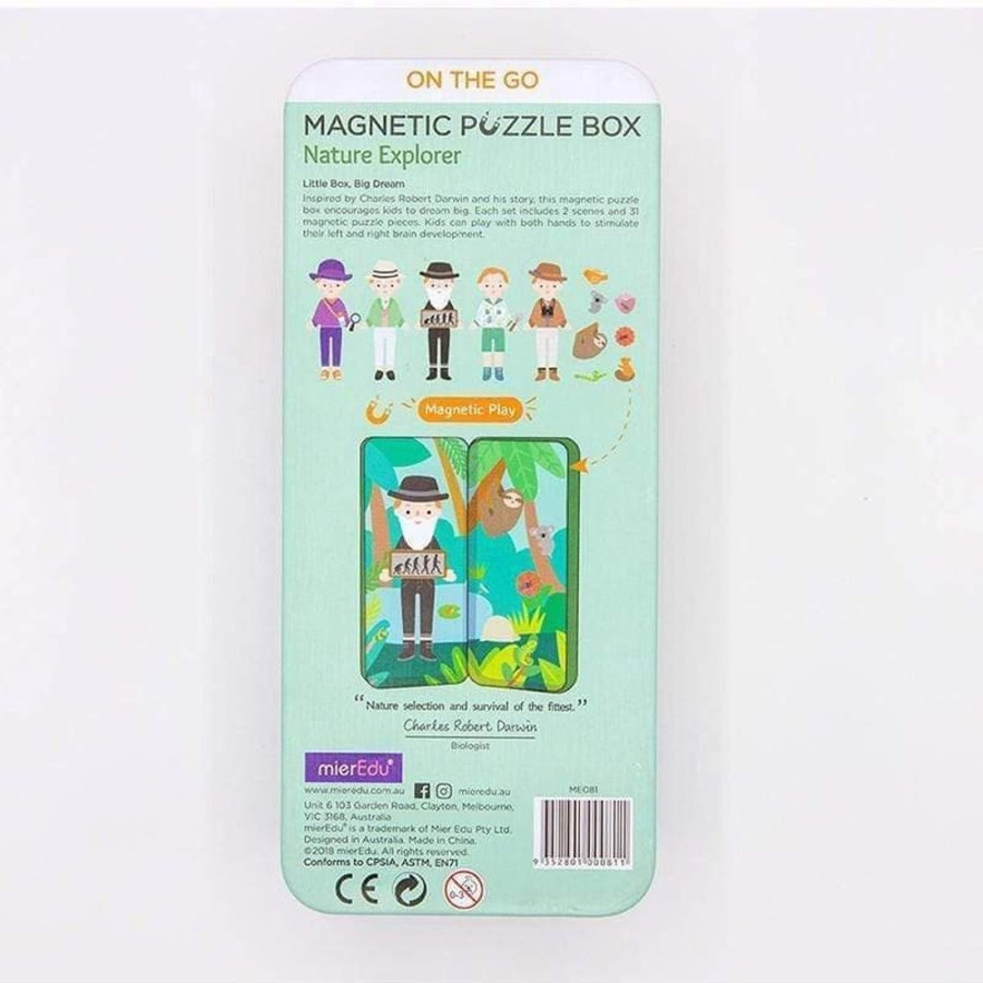 Kids Toys mierEdu Magnetic Play Sets | Dream Big - Nature Explorer