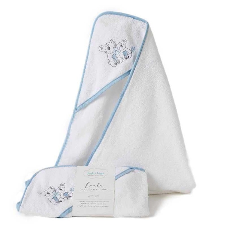 Babies & Toddlers Jiggle & Giggle Hooded Towels | Kip Koala Baby Hooded Towel