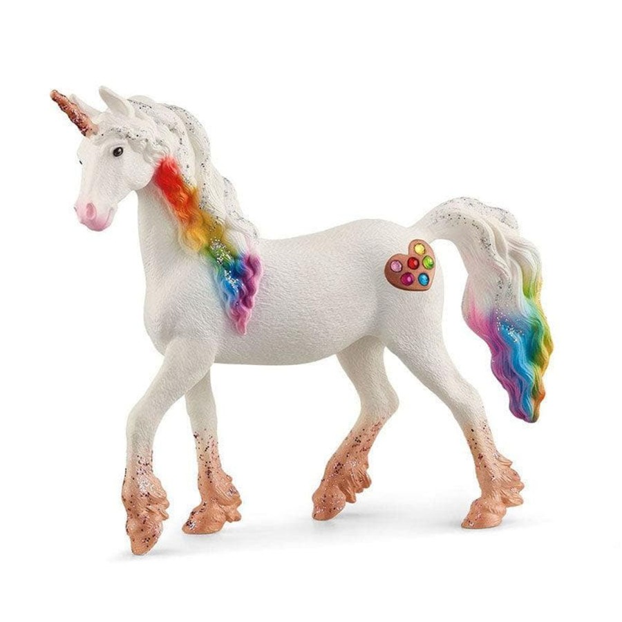 Kids Toys Schleich Animal Figurines | Rainbow Love Unicorn Male