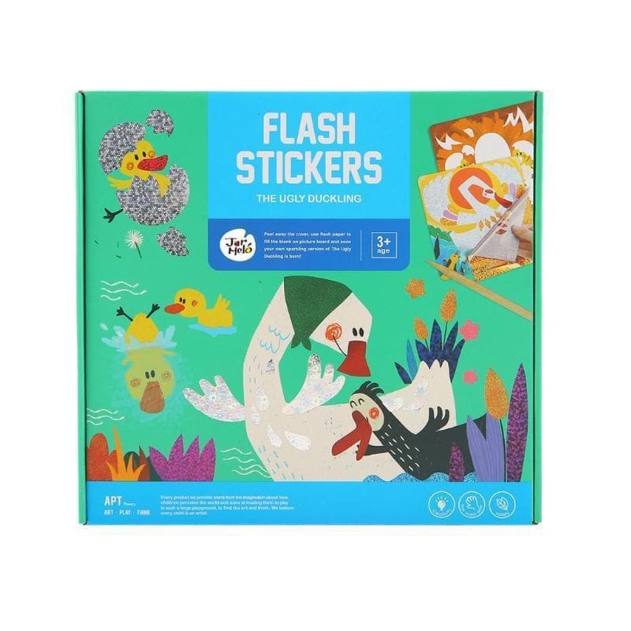 Kids Toys JarMelo Craft Kits | Flash Stickers - The Ugly Duckling