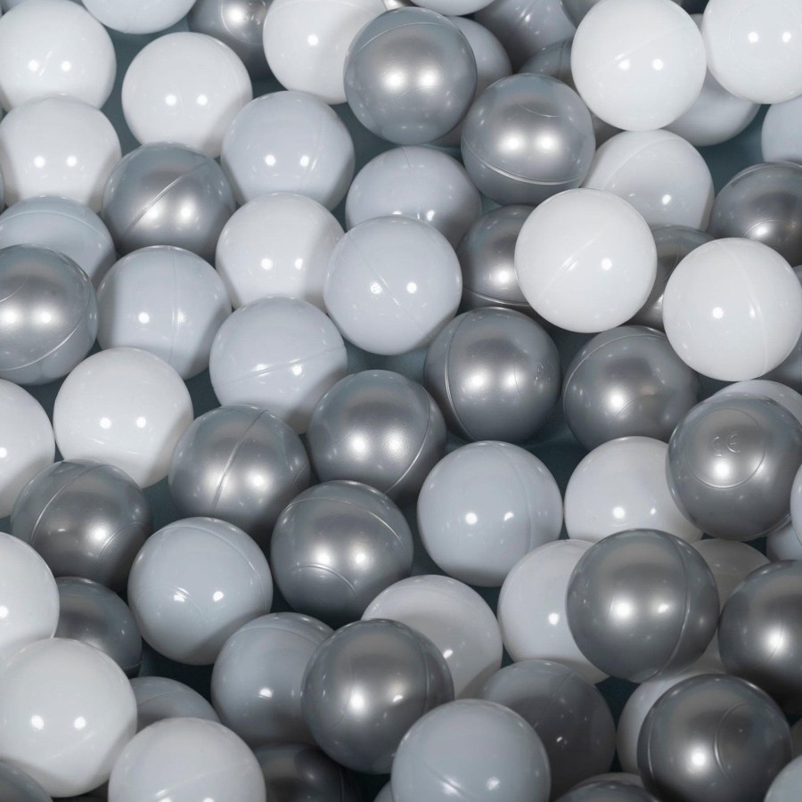 Kids Toys My Happy Helpers Ball Pits | Ball Pit Balls - Grey & White