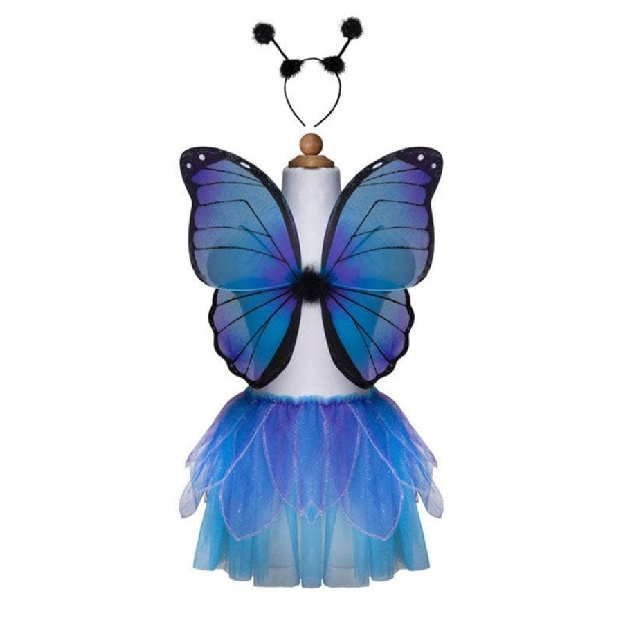 Kids Toys Great Pretenders Kids Dress Up | Midnight Butterfly Tutu With Wings & Headband