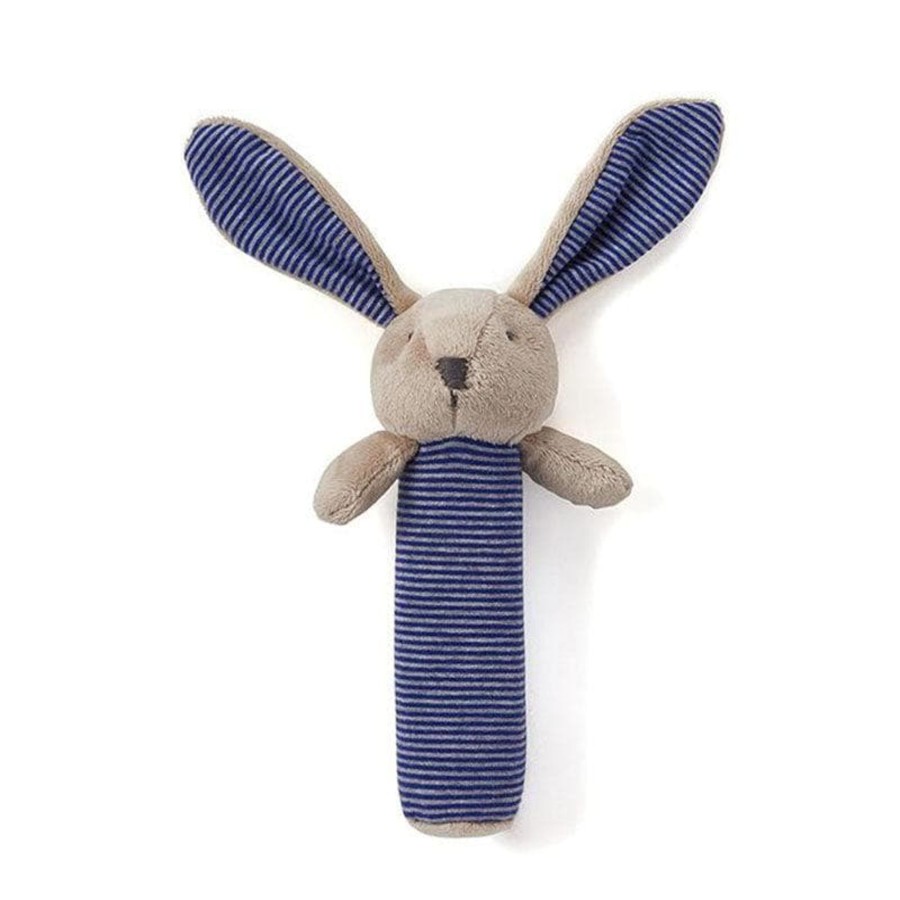 Babies & Toddlers Nana Huchy Soft Toys | Bunny Rattle - Blue