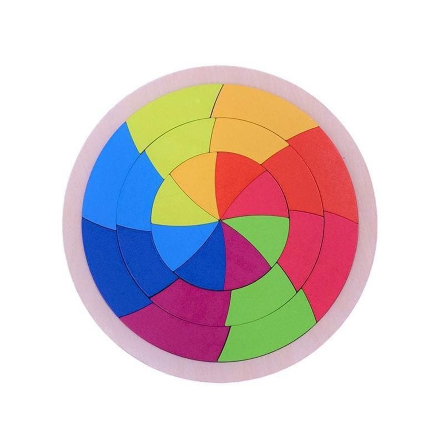 Kids Toys My Happy Helpers Math & Numeracy | Circle Of Colours Puzzle