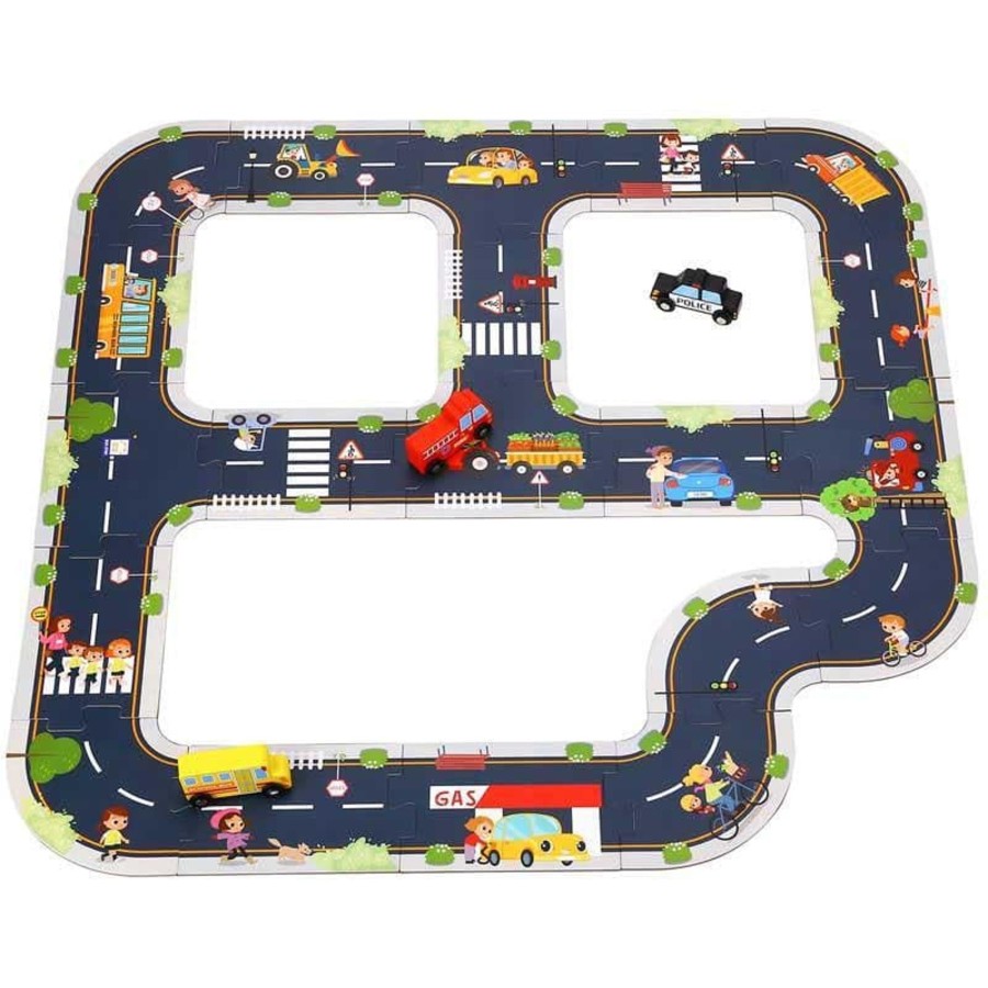 Kids Toys Tooky Toys Car Tracks & Roads | City Road