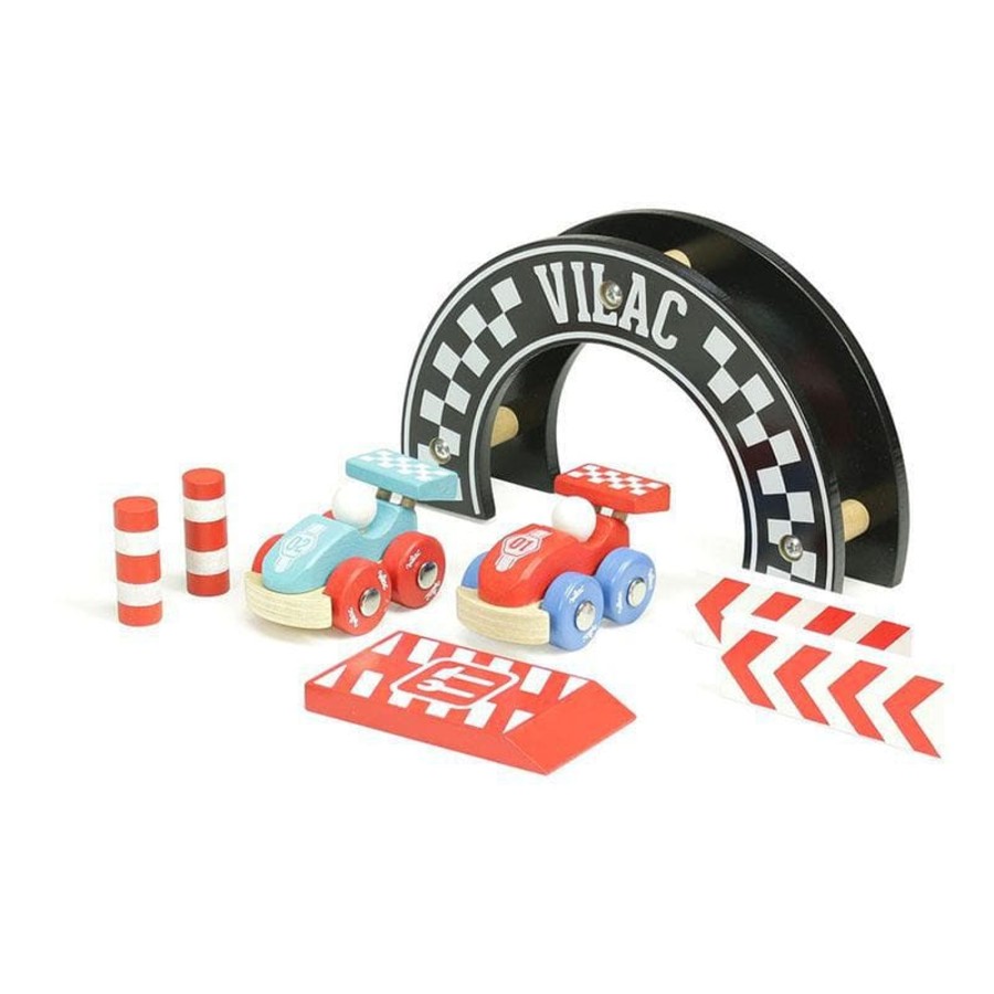 Kids Toys Vilac Car Tracks & Roads | Vilacity Little Race Circuit