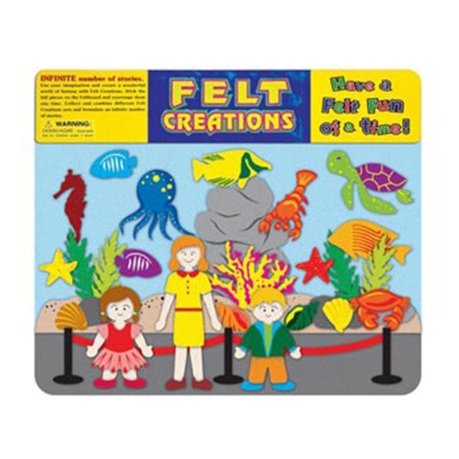 Kids Toys Felt Creations Literacy & Language | Aquarium - Story Board