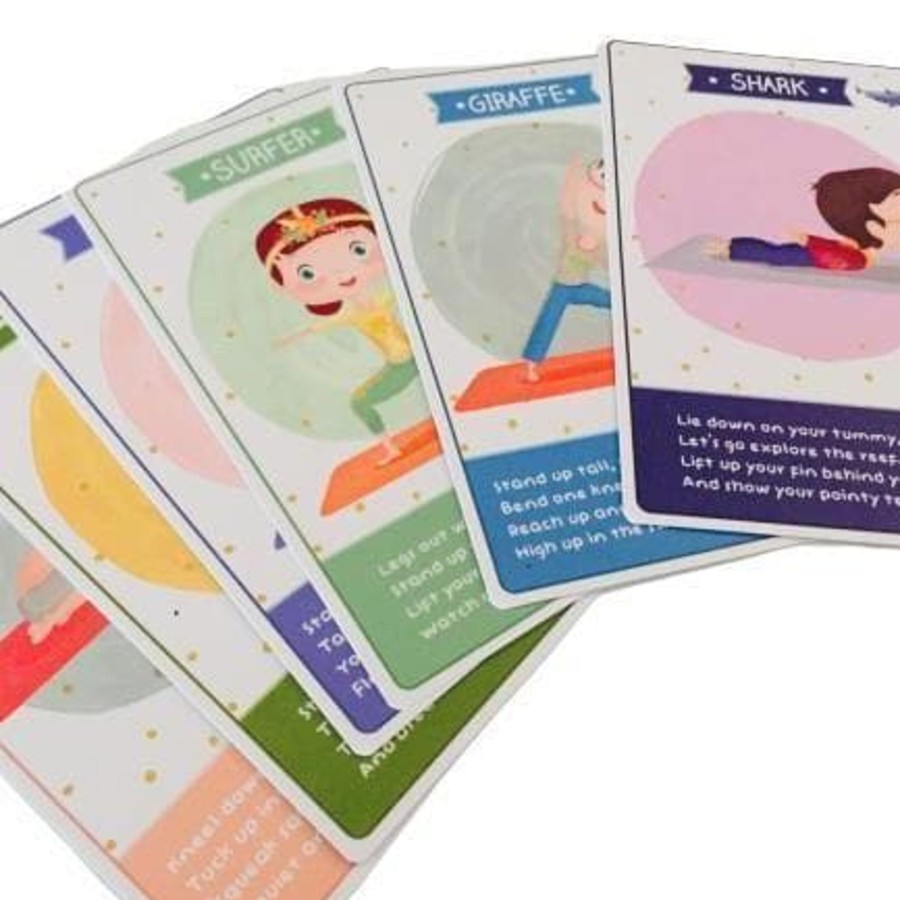 Kids Toys Mindful Munchkins Kids Yoga | Toddler Yoga Cards