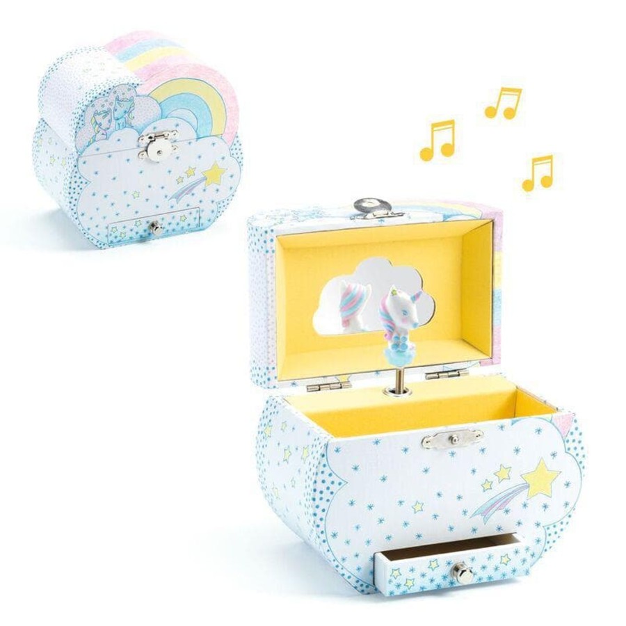 Kids Toys Djeco Musical Instruments | Unicorn'S Dream Music Box