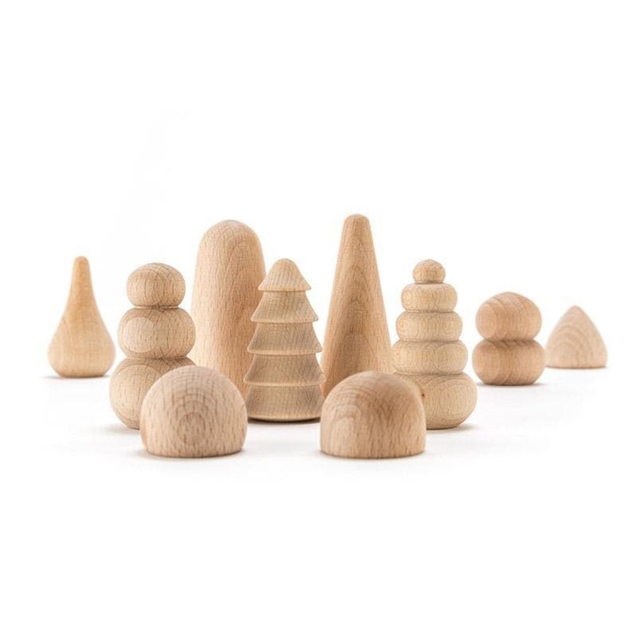 Kids Toys Ocamora Wooden Rainbows | Bonsais