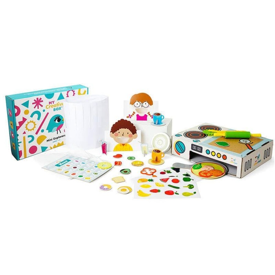 Kids Toys My Creative Box Colour & Paint | Mini Explorers Chef Creative Box