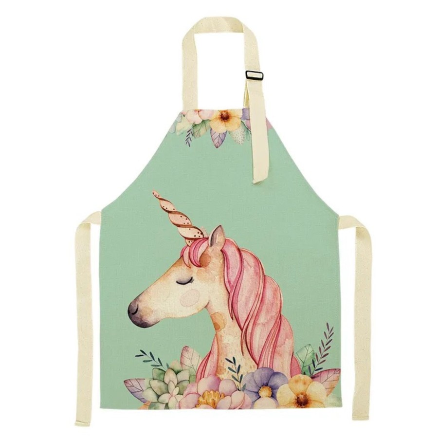 Kids Toys My Happy Helpers Kitchen Accessories | Unicorn Toddler Apron - Small