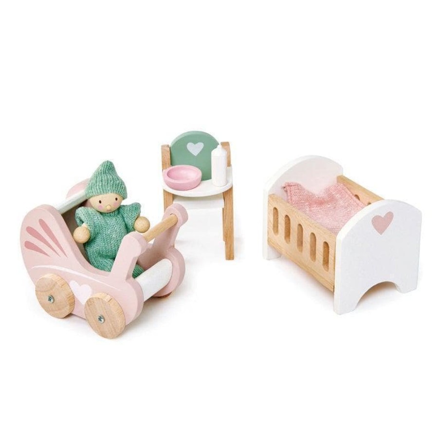 Kids Toys Tender Leaf Toys Doll House Furniture | Dovetail Nursery Set