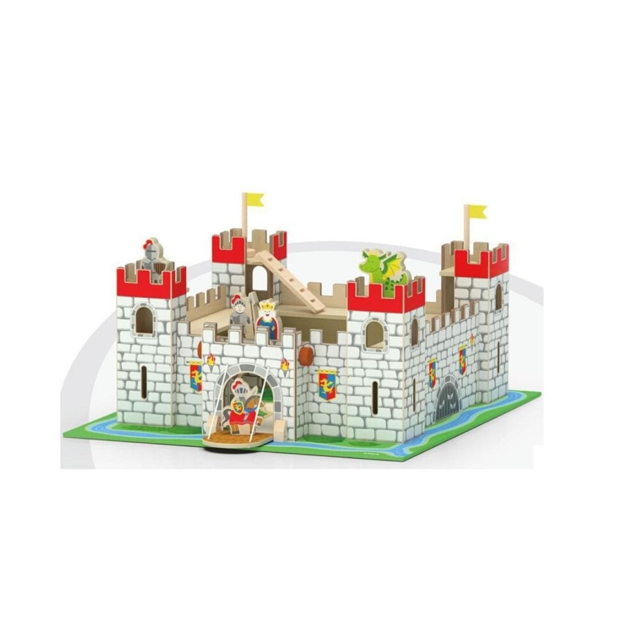 Kids Toys Viga Toys Small World Play | Viga Wooden Play Castle