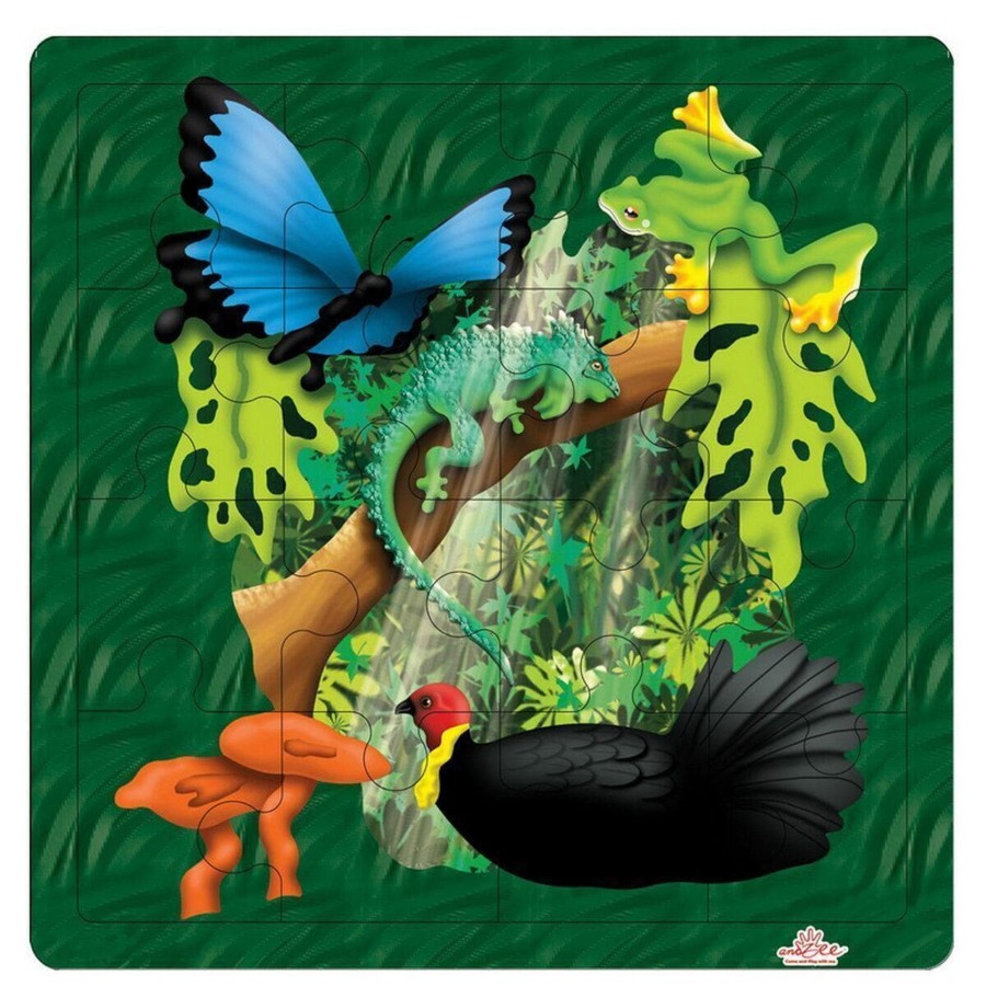 Kids Toys andZee Jigsaws | Rainforest Puzzle