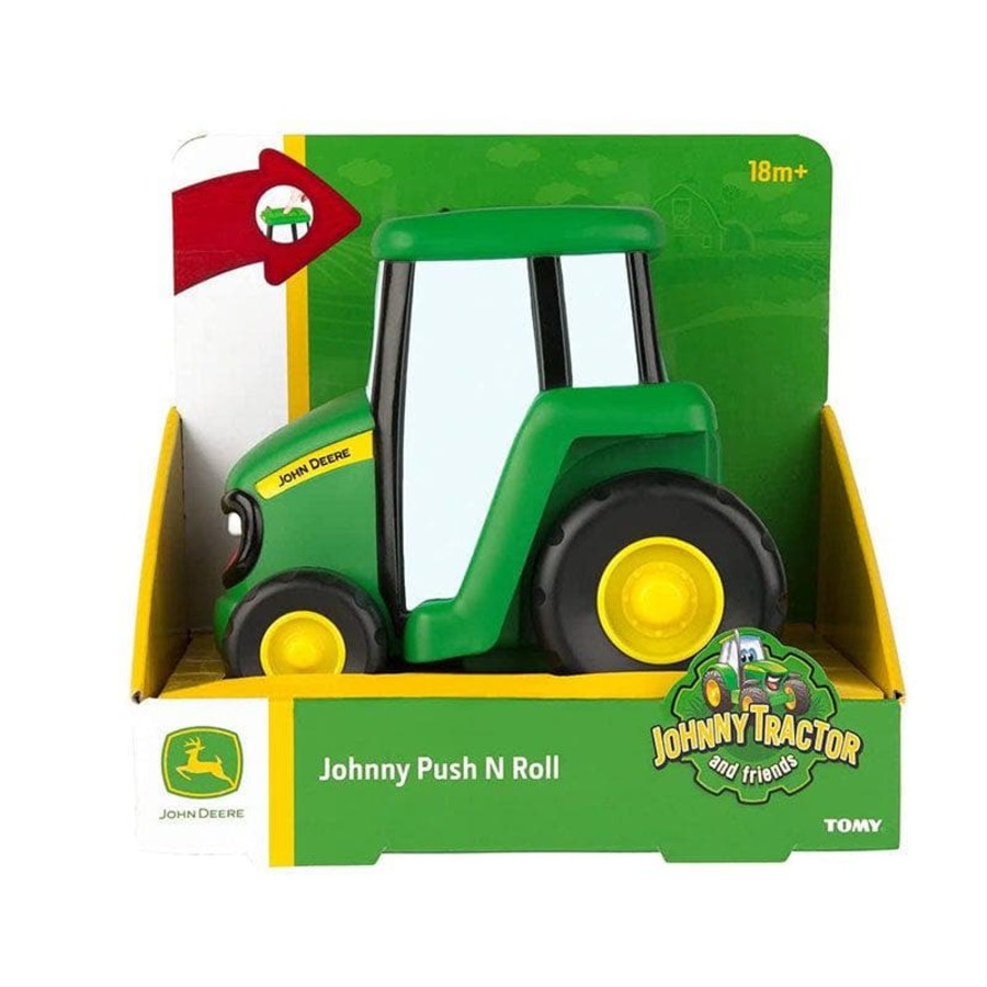 Kids Toys John Deere Construction Vehicle Toys | Johnny Tractor Push