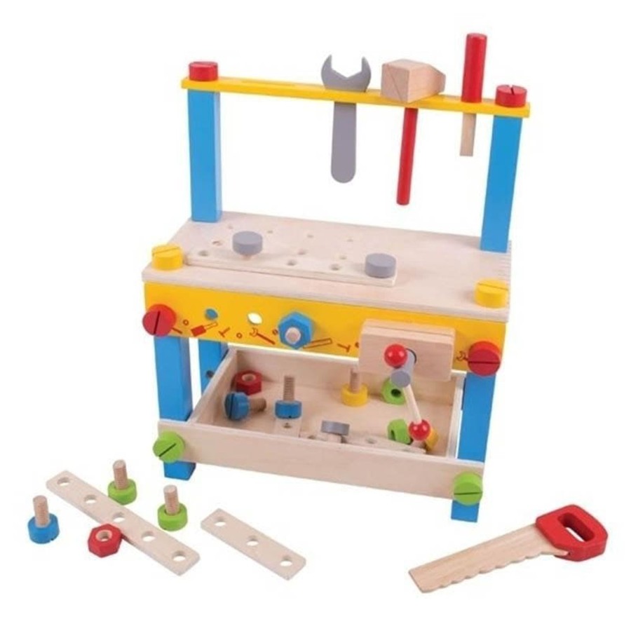 Kids Toys Bigjigs Kids Tool Work Bench | My First Workbench