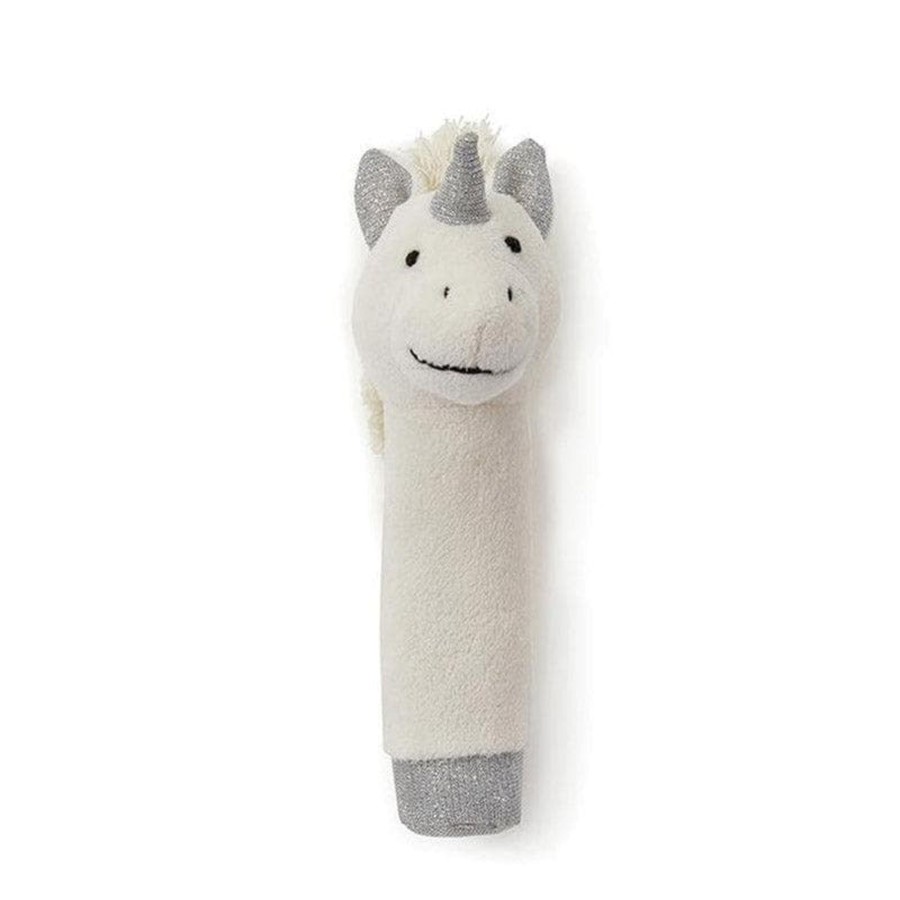 Babies & Toddlers Nana Huchy Rattles | Unicorn Rattle - White