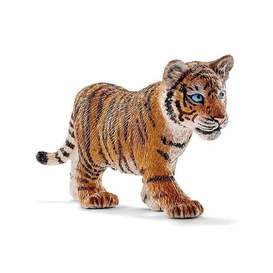 Kids Toys Schleich Wooden Animals | Tiger Cub