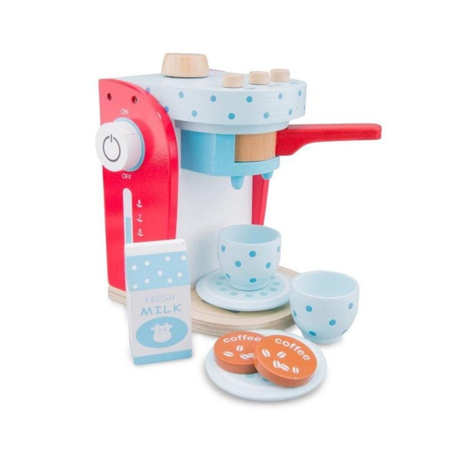 Kids Toys New Classic Toys Kitchen Accessories | Coffee Machine - Blue