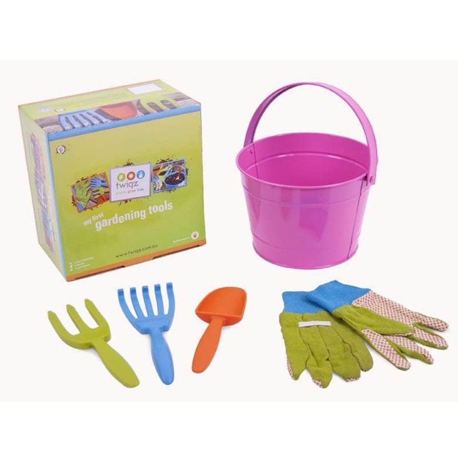 Kids Toys Twigz Outdoor Toys | My First Gardening Tools Gift Box