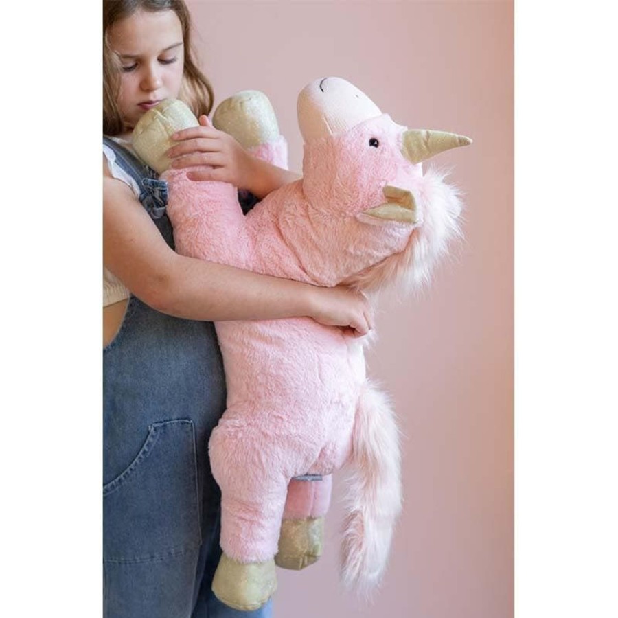 Babies & Toddlers Nana Huchy Soft Toys | Giant Glimmer Glitter Unicorn - Pink