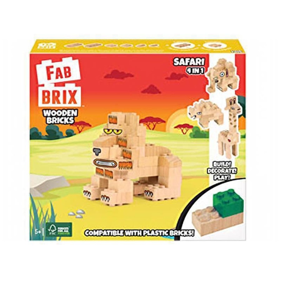 Kids Toys FabBrix Construction Blocks | Safari Blocks