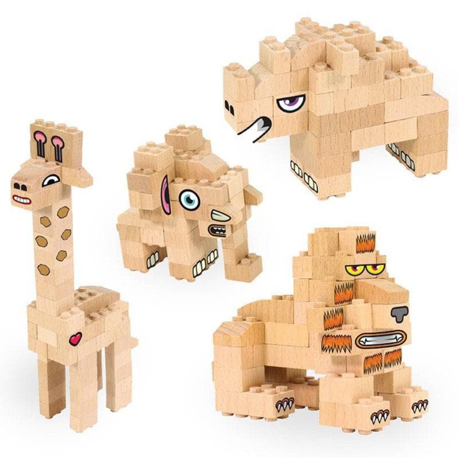 Kids Toys FabBrix Construction Blocks | Safari Blocks