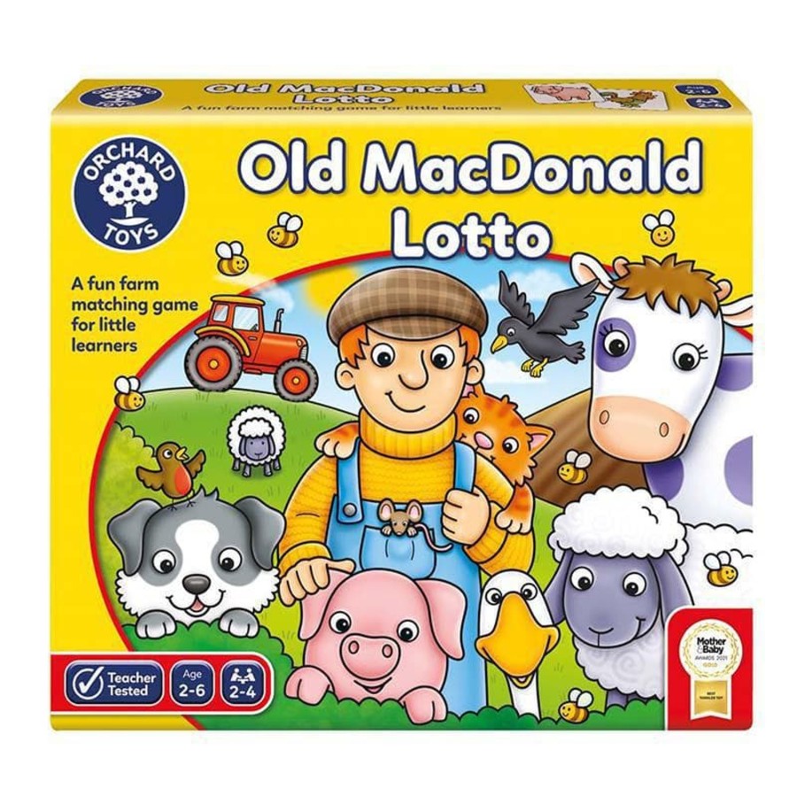 Kids Toys Orchard Toys Literacy & Language | Old Macdonald Lotto