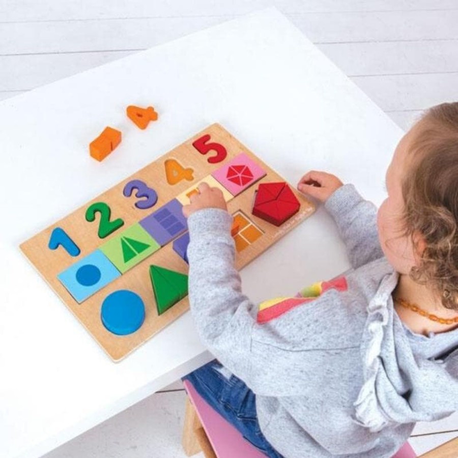 Kids Toys Bigjigs Montessori Toys | My First Fractions Puzzle