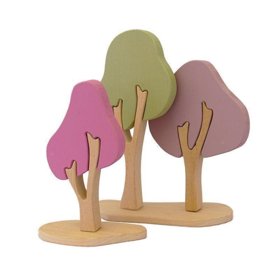 Kids Toys Euca Small World Play | Winter Gum Trees