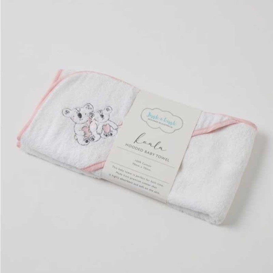 Babies & Toddlers Jiggle & Giggle Hooded Towels | Kayla Koala Baby Hooded Towel