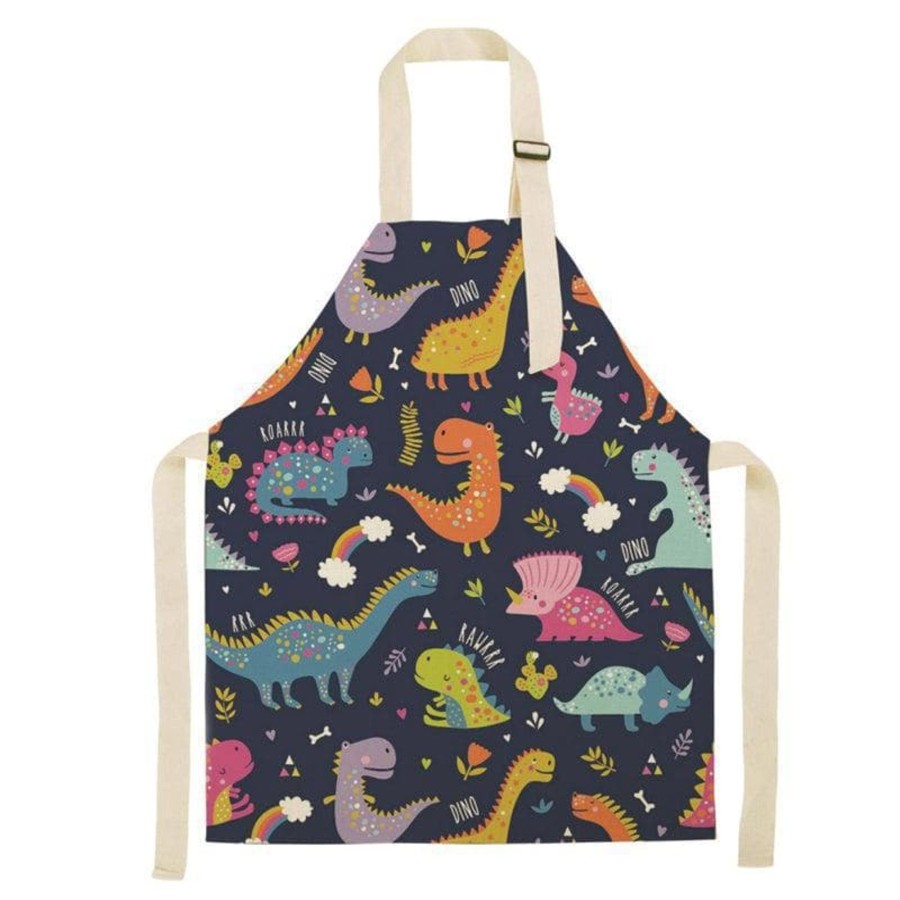 Kids Toys My Happy Helpers Kids Baking Sets | Kids Apron - Medium Dino