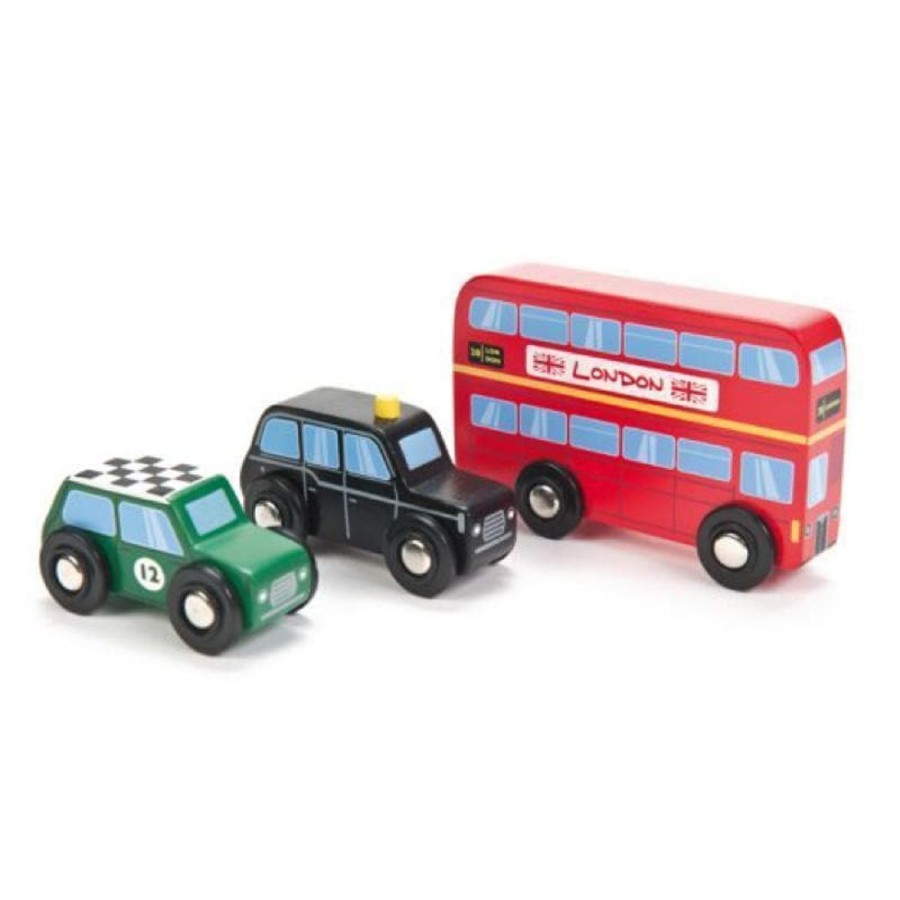 Kids Toys Indigo Jamm Wooden Toy Cars | British Classic Toy Cars Indigo Jamm