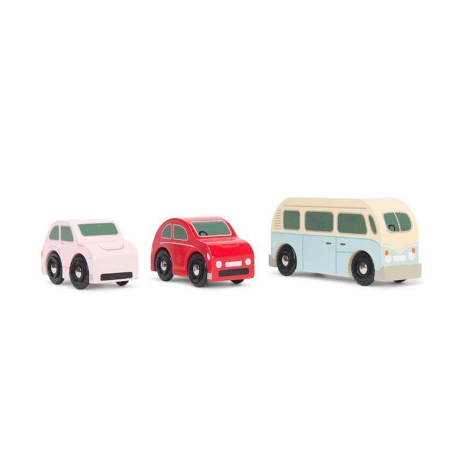 Kids Toys Le Toy Van Wooden Toy Cars | Retro Metro Car Set