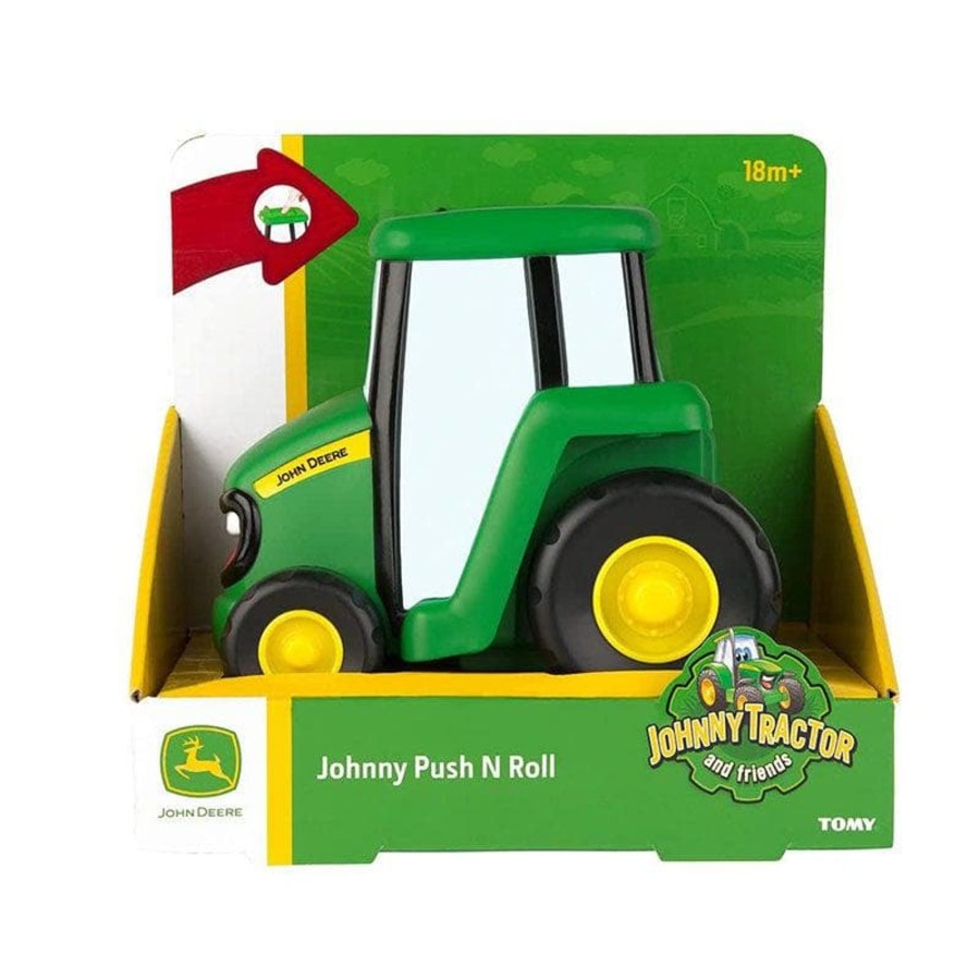 Kids Toys John Deere Toy Trucks | Johnny Tractor Push