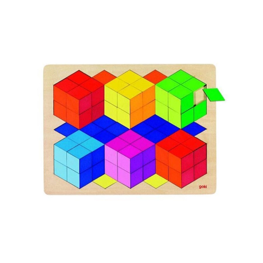 Kids Toys GOKI Wooden Puzzles | Goki Puzzle 3D