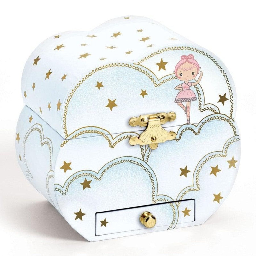 Babies & Toddlers Djeco Music Boxes | Elfe'S Song Tinyly Music Box