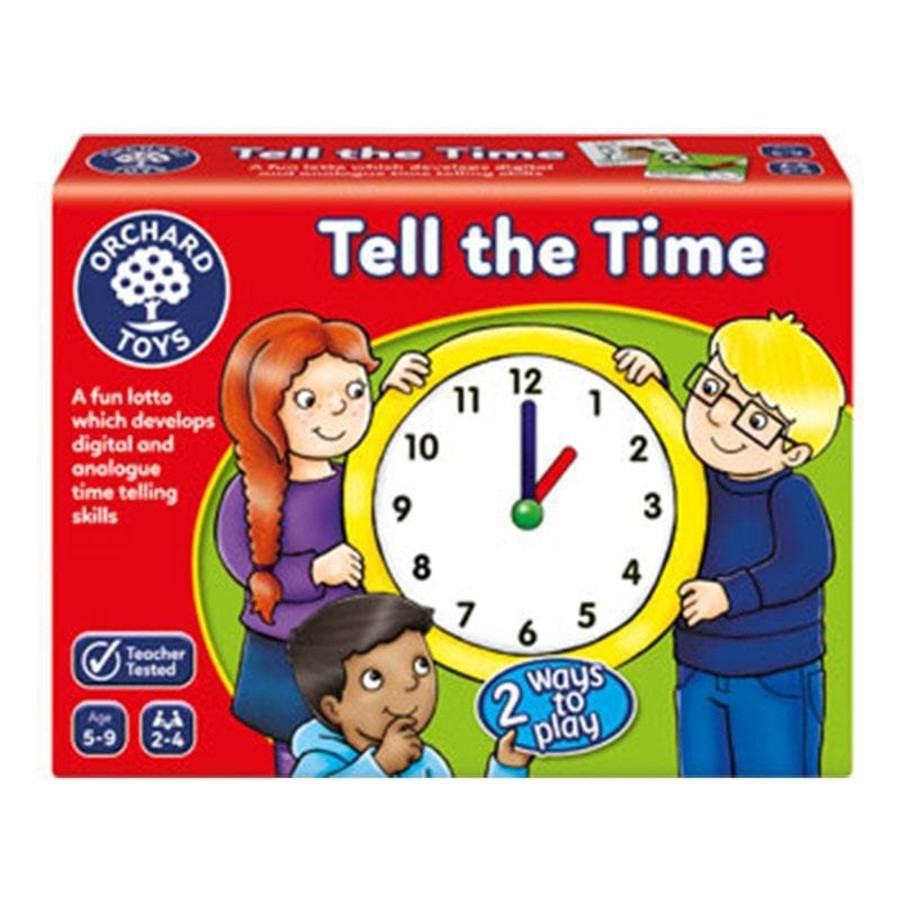 Kids Toys Orchard Toys Wooden Puzzles | Tell The Time