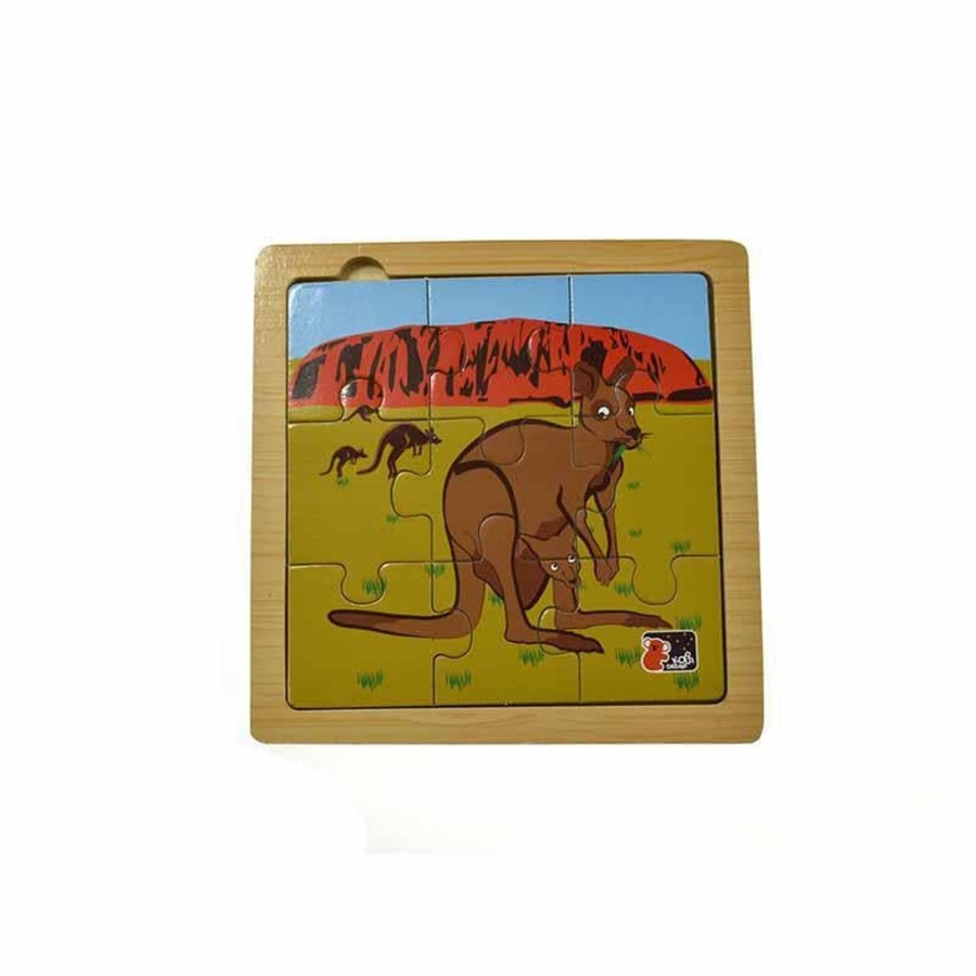 Kids Toys Koala Dream Jigsaws | Kangaroo Jigsaw Puzzle - 9Pcs